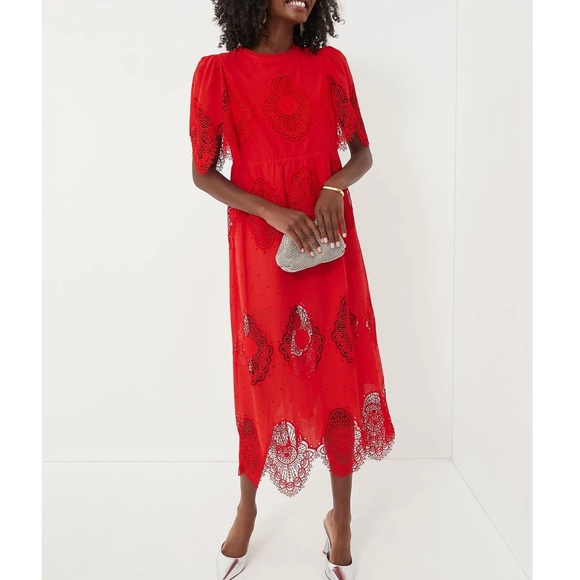 TUCKERNUCK Red Catalina Dress LARGE - Picture 6 of 12